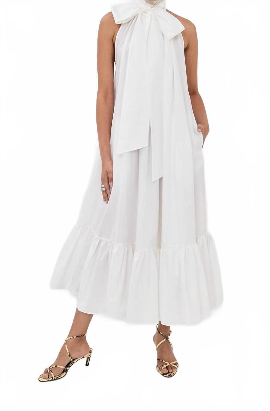 NEW FRANCOISE naomi dress in white